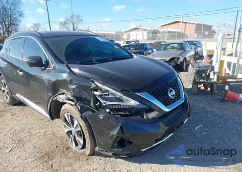2019 Nissan Murano Sv z USA, uszkodzony, nr VIN 5N1AZ2MJXKN121872
